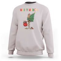 Marcus The Worm Christmas Meme Sweatshirt - Wonder Print Shop