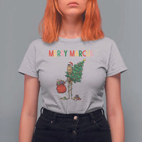 Marcus The Worm Christmas Meme T Shirt For Women - Wonder Print Shop