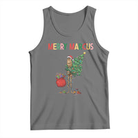 Marcus The Worm Christmas Meme Tank Top - Wonder Print Shop