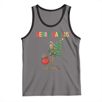 Marcus The Worm Christmas Meme Tank Top - Wonder Print Shop