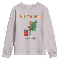 Marcus The Worm Christmas Meme Youth Sweatshirt - Wonder Print Shop