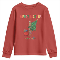 Marcus The Worm Christmas Meme Youth Sweatshirt - Wonder Print Shop