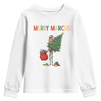 Marcus The Worm Christmas Meme Youth Sweatshirt - Wonder Print Shop