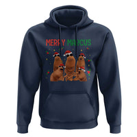 Marcus The Worm Christmas Meme Hoodie Funny Brain Rot Gen Z Xmas - Wonder Print Shop