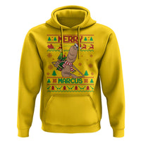 Marcus The Worm Robert Meme Christmas Hoodie Funny Brain Rot Xmas - Wonder Print Shop