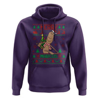 Marcus The Worm Robert Meme Christmas Hoodie Funny Brain Rot Xmas - Wonder Print Shop