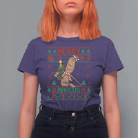 Marcus The Worm Robert Meme Christmas T Shirt For Women Funny Brain Rot Xmas - Wonder Print Shop