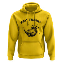 Funny Raccoon Meme Hoodie Stay Trashy