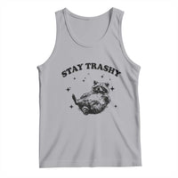 Funny Raccoon Meme Tank Top Stay Trashy