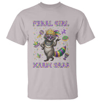 Mardi Gras Raccoon T Shirt Feral Girl Mardi Gras