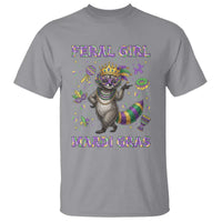 Mardi Gras Raccoon T Shirt Feral Girl Mardi Gras