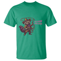 Mardi Gras Raccoon T Shirt Yee Haw Cowboy Mardi Gras Carnival Trendy Meme