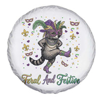 Mardi Gras Raccoon Spare Tire Cover Feral And Festive