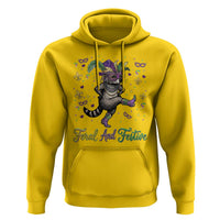 Mardi Gras Raccoon Hoodie Feral And Festive