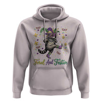 Mardi Gras Raccoon Hoodie Feral And Festive