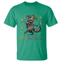 Mardi Gras Raccoon T Shirt Feral And Festive Trased Panda