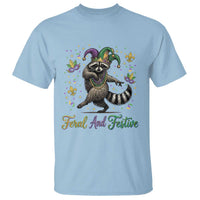 Mardi Gras Raccoon T Shirt Feral And Festive Trased Panda