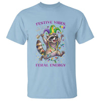 Mardi Gras Raccoon T Shirt Festive Vibes Feral Energy