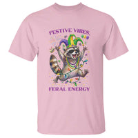 Mardi Gras Raccoon T Shirt Festive Vibes Feral Energy