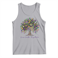 Mardi Gras Mask Tree Tank Top Laissez Les Bon Temps Rouler