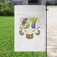 67 Mardi Gras Meme Garden Flag Funny Six Seven Carnival Trendy