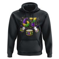67 Mardi Gras Meme Hoodie Funny Six Seven Carnival Trendy