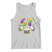 67 Mardi Gras Meme Tank Top Funny Six Seven Carnival Trendy