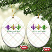 Mardi Gras Ceramic Ornament Let The Good Time Roll