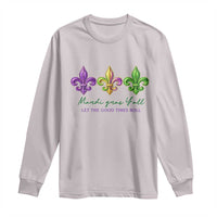 Mardi Gras Long Sleeve Shirt Let The Good Time Roll