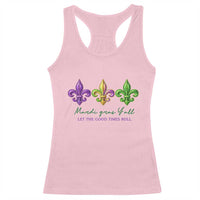 Mardi Gras Racerback Tank Top Let The Good Time Roll