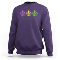 Mardi Gras Sweatshirt Let The Good Time Roll