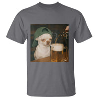 Funny Chihuahua St Patricks Day Meme T Shirt Chihuahua Smoking Irish Beer Lover