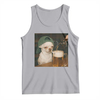 Funny Chihuahua St Patricks Day Meme Tank Top Chihuahua Smoking Irish Beer Lover