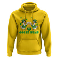 Funny St Patricks Day Goose Drinking Beer Hoodie Goose Bump