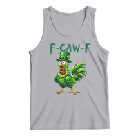 Funny St Patricks Day Lucky Chicken Tank Top F Caw F
