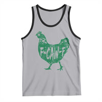 F Caw F Lucky Chicken Tank Top Funny St Patricks Day