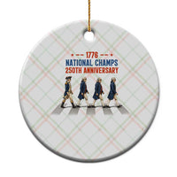1776 National Champs Ceramic Ornament Funny Founding Father Roading Parody 4th of July