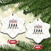 1776 National Champs Ceramic Ornament Funny Founding Father Roading Parody 4th of July