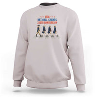 1776 National Champs Sweatshirt Funny Founding Father Roading Parody 4th of July