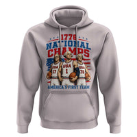 1776 National Champs Hoodie Patriotic Founding Fathers Basketball Undefeated America