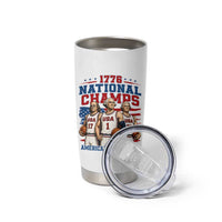 1776 National Champs Tumbler Cup Patriotic Founding Fathers Basketball Undefeated America