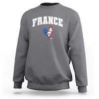 France Flag Gallic Rooster French National Pride Sweatshirt