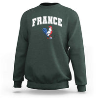 France Flag Gallic Rooster French National Pride Sweatshirt