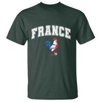 France Flag Gallic Rooster French National Pride T Shirt