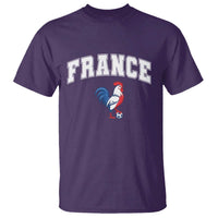 France Flag Gallic Rooster French National Pride T Shirt