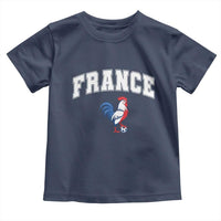 France Flag Gallic Rooster French National Pride Toddler T Shirt