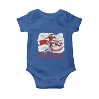 England Soccer Fan English Flag Baby Onesie