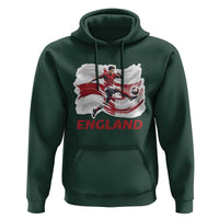 England Soccer Fan English Flag Hoodie