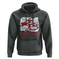 England Soccer Fan English Flag Hoodie