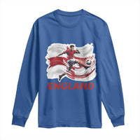 England Soccer Fan English Flag Long Sleeve Shirt
